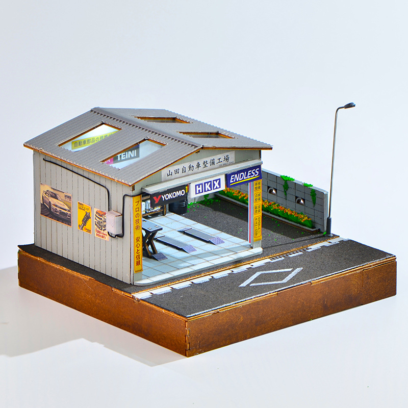 1:64 Ölçekli DIY Oto Tamir Atö - Model Kit Diorama incelemesi ve fiyatı