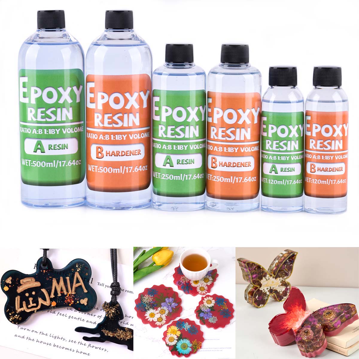 1:1 Oranı Epoksi Reçine Kiti A - Resin Kit Cast incelemesi ve fiyatı