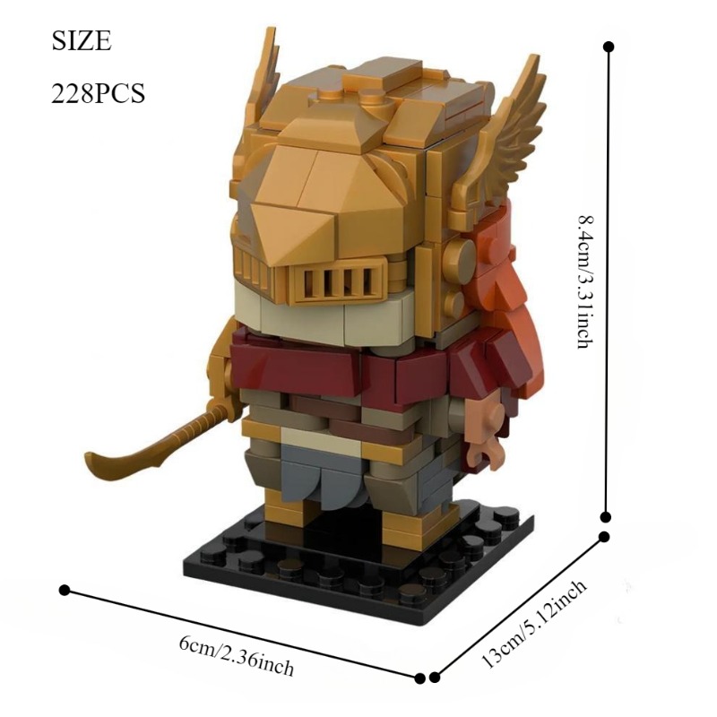 228 Parça Ortaçağ Valkyrie Fig - Model Kit Valkyrie incelemesi ve fiyatı