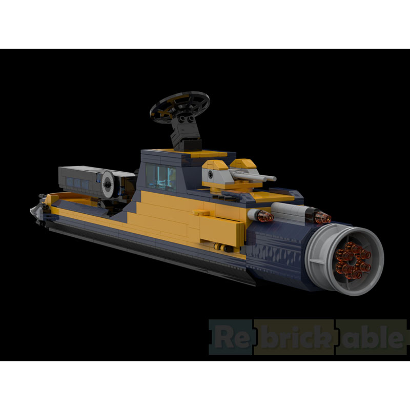 Askeri Destroyer İnşaat Tuğlal - Model Kit Destroyer incelemesi ve fiyatı