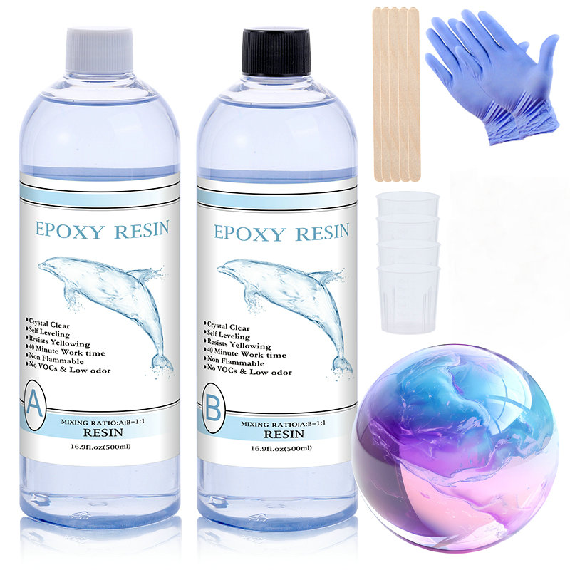 1:1 Şeffaf Epoksi Reçine Krist - Resin Kit Cast incelemesi ve fiyatı
