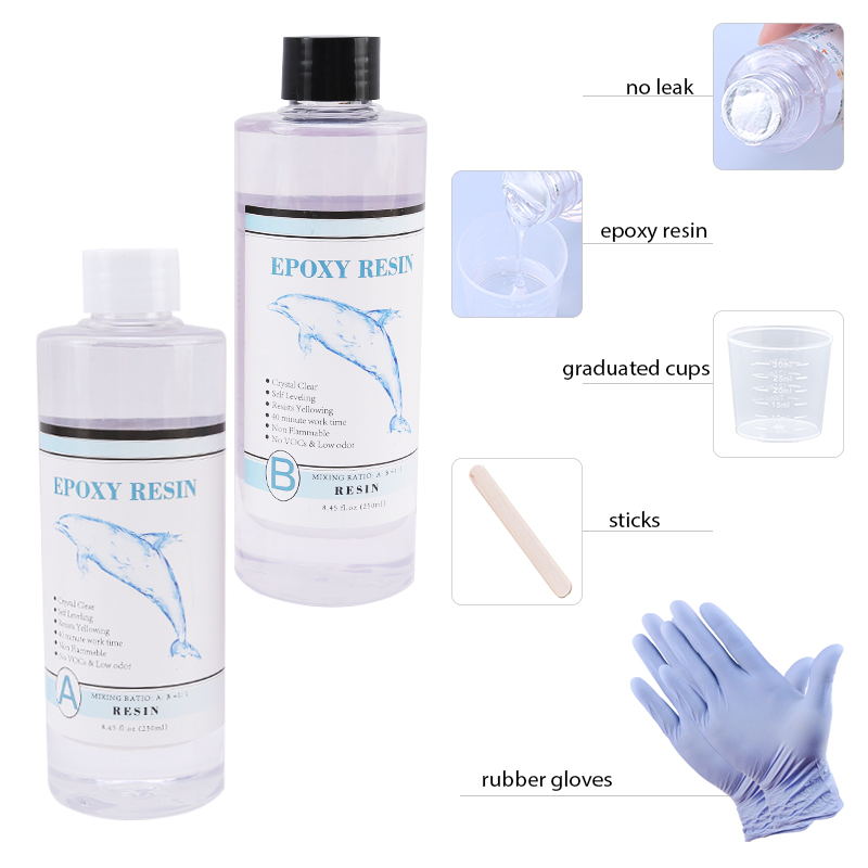 1:1 Şeffaf Epoksi Reçine Krist - Resin Kit Cast incelemesi ve fiyatı