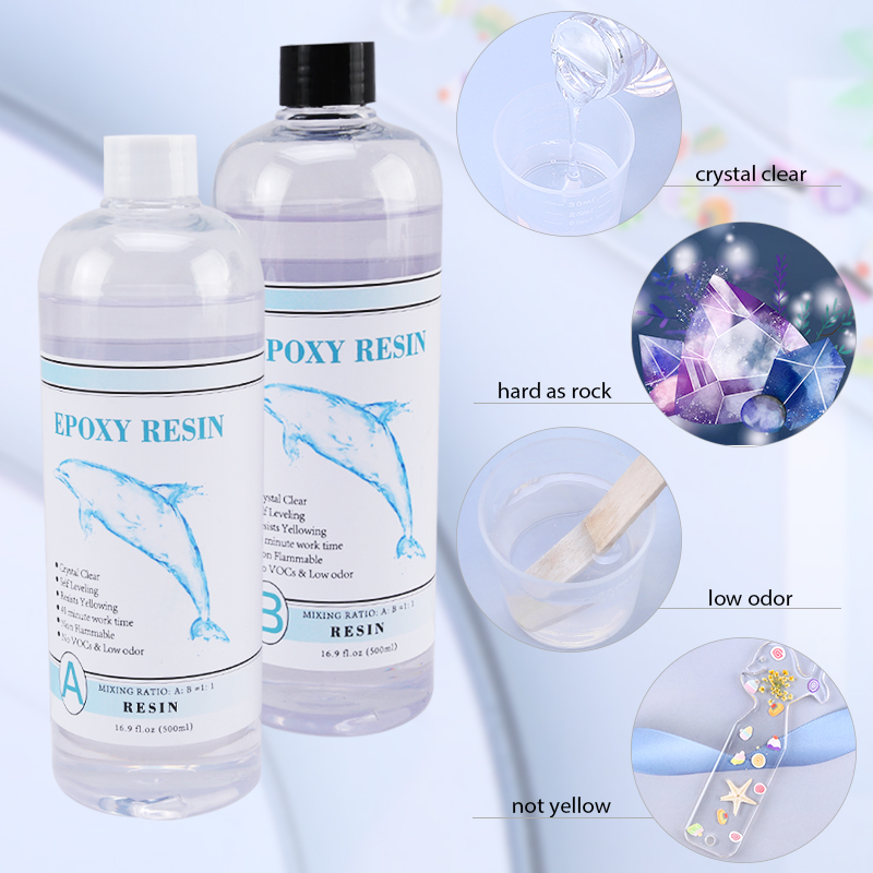 1:1 Şeffaf Epoksi Reçine Krist - Resin Kit Cast incelemesi ve fiyatı