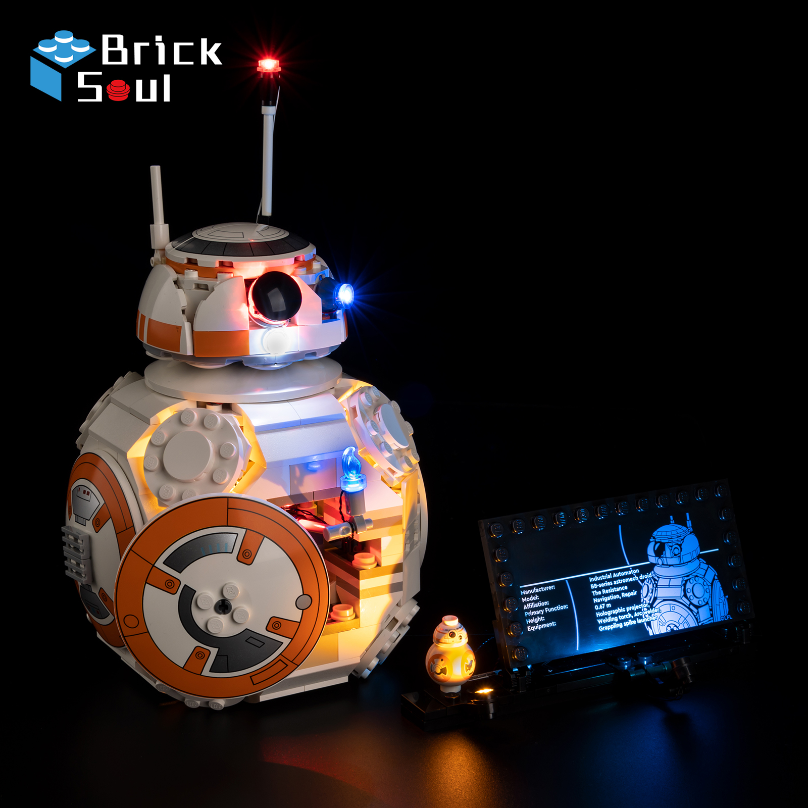 Led Işık Kiti Bb-8 Astromech D - Model Kit Companies incelemesi ve fiyatı