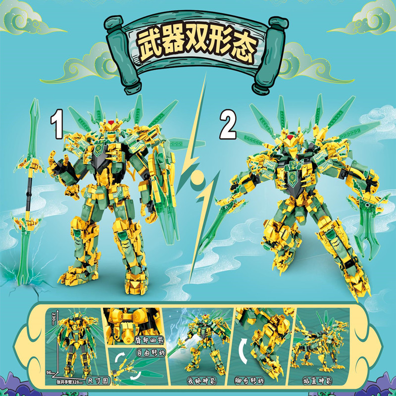 1618 parça Savaşçı Mekanik Tit - Model Kit Ninja incelemesi ve fiyatı