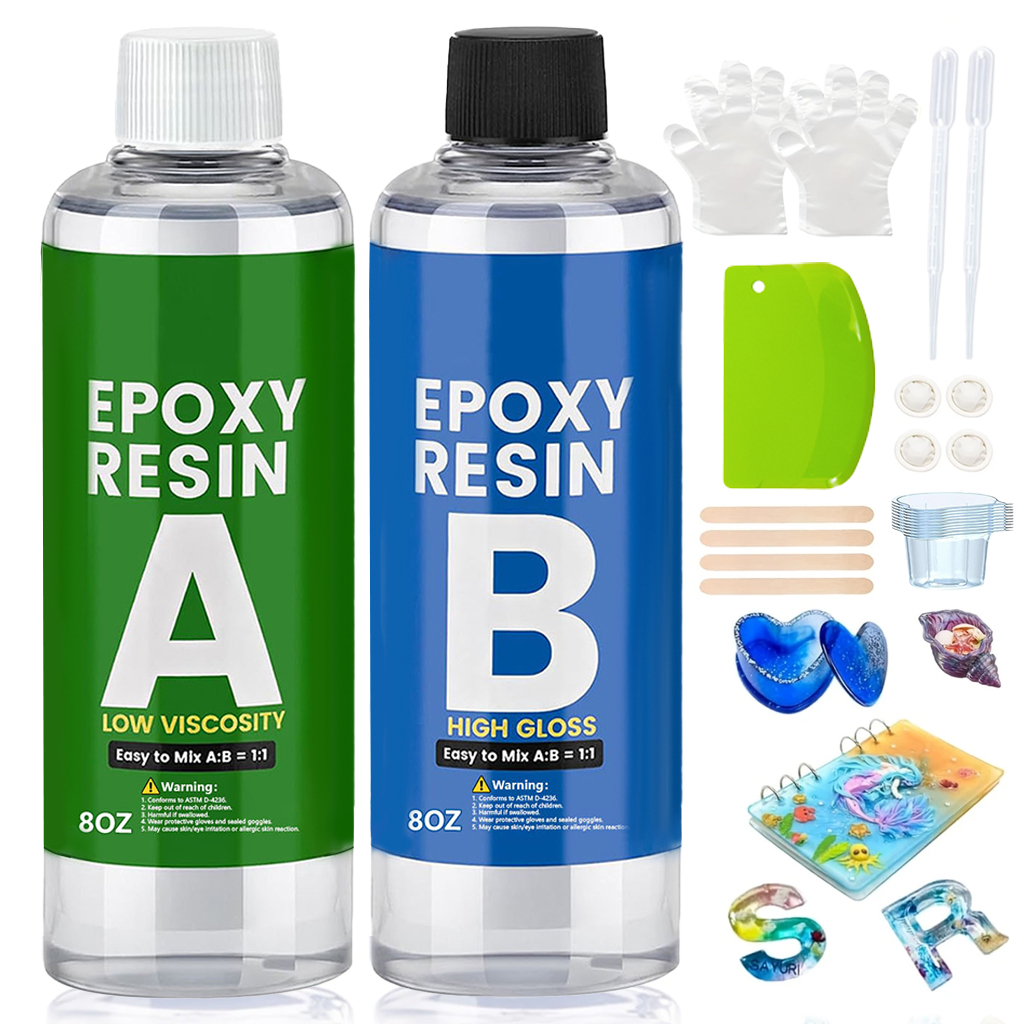 250ml-1000ml Epoksi Reçine Dök - Resin Kit Cast incelemesi ve fiyatı