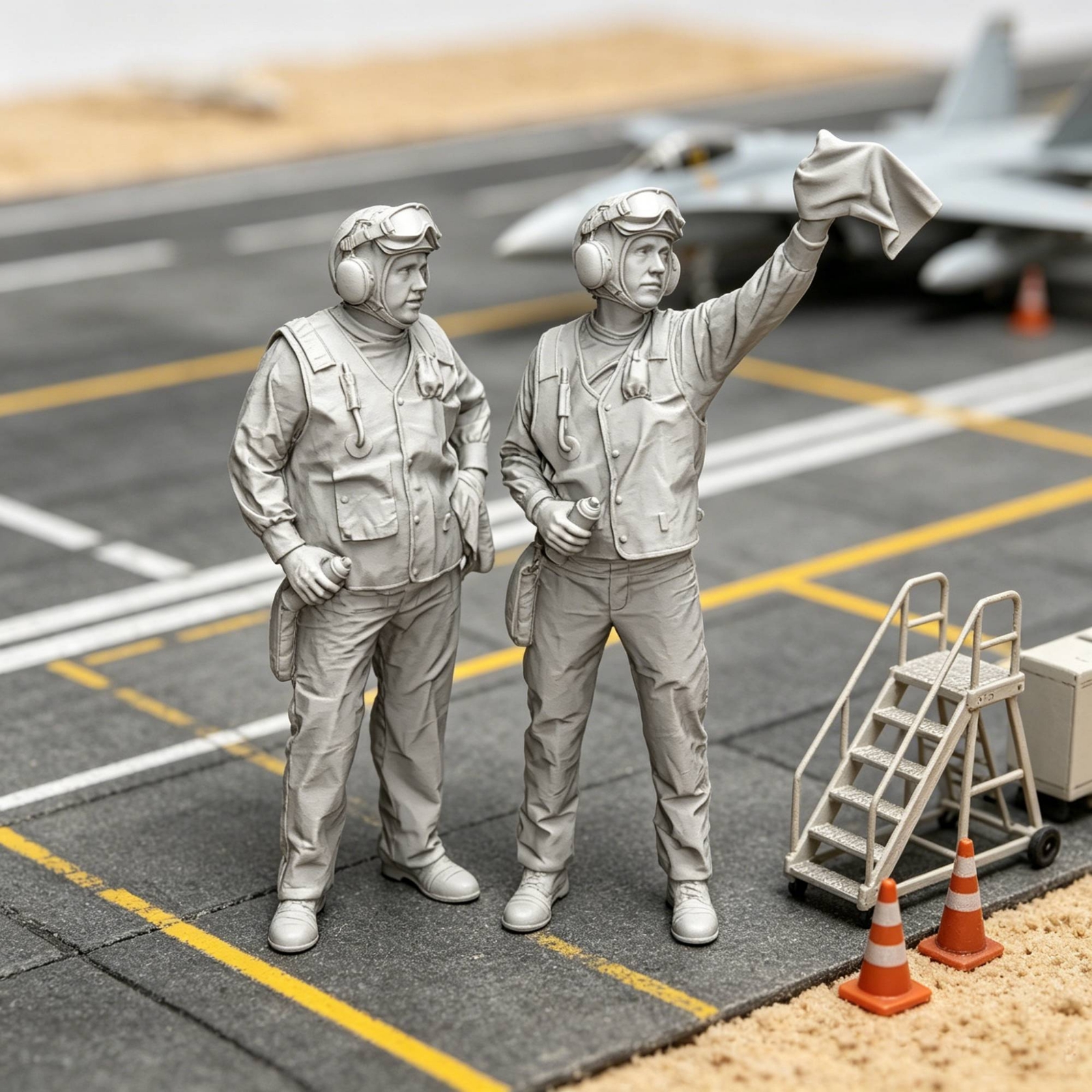 Güverte Ekibi Figürleri 1:48 Ö - Model Kit Diorama incelemesi ve fiyatı