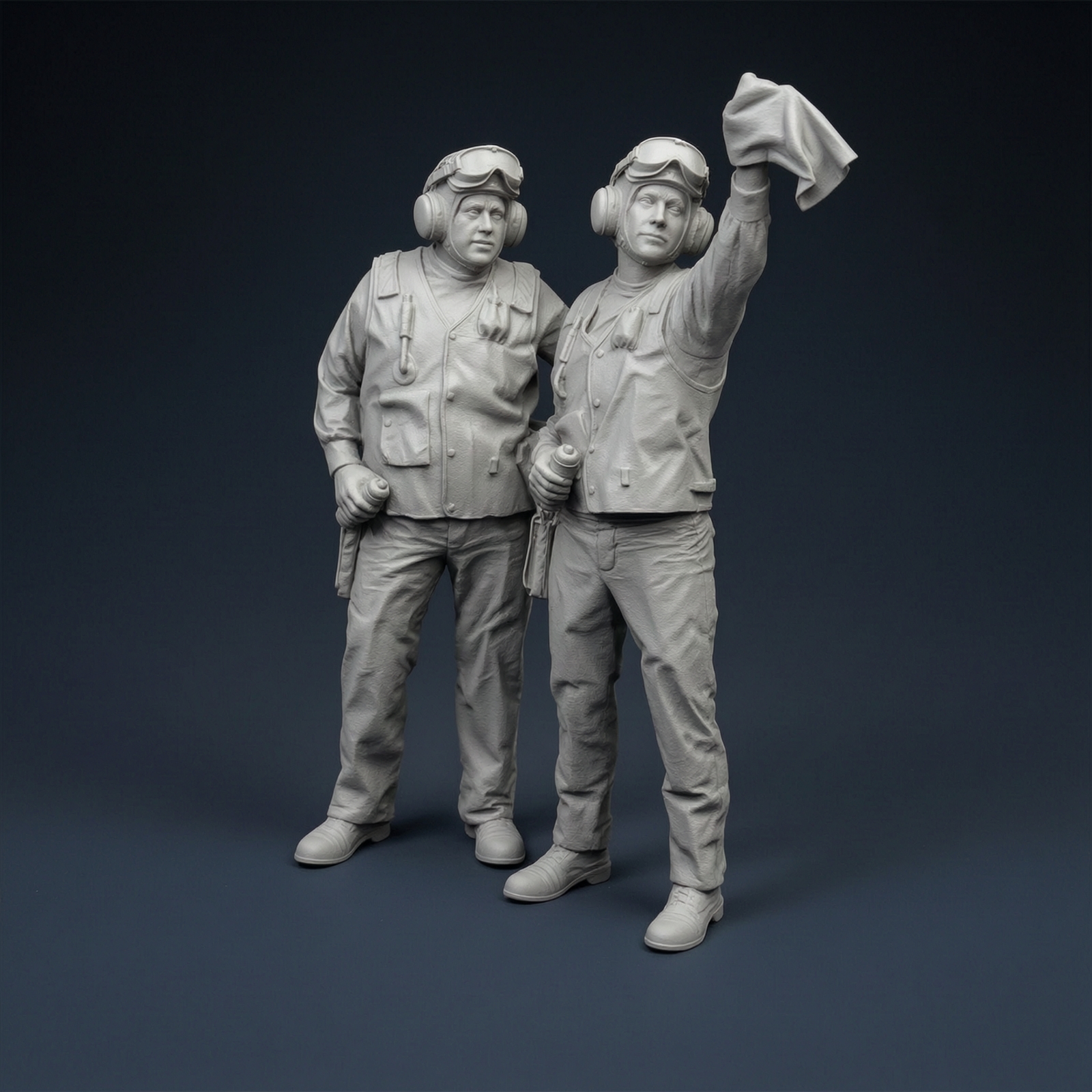 Güverte Ekibi Figürleri 1:48 Ö - Model Kit Diorama incelemesi ve fiyatı