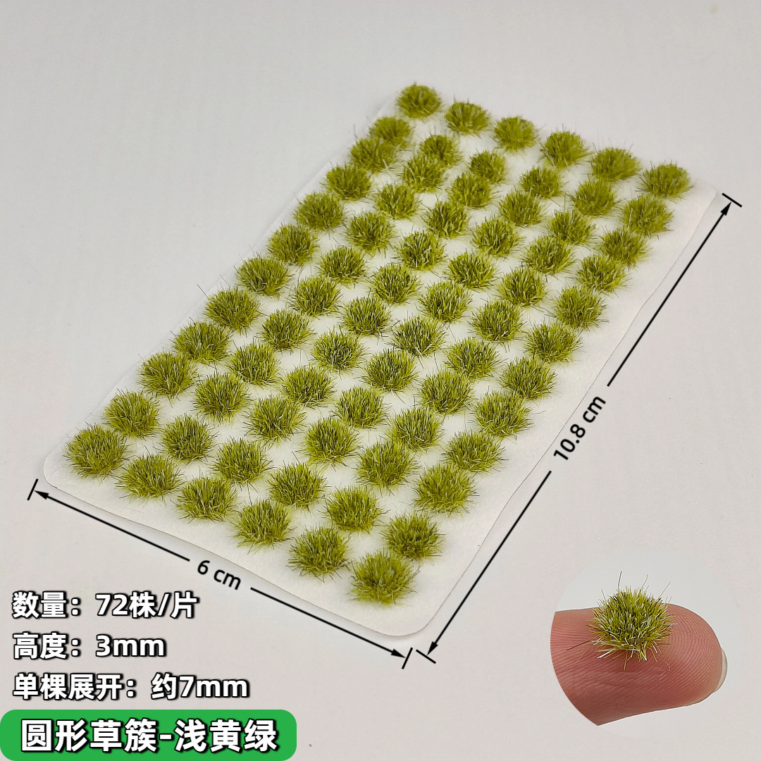 3MM Statik Çim Kümesi Model Ki - Model Kit Diorama incelemesi ve fiyatı