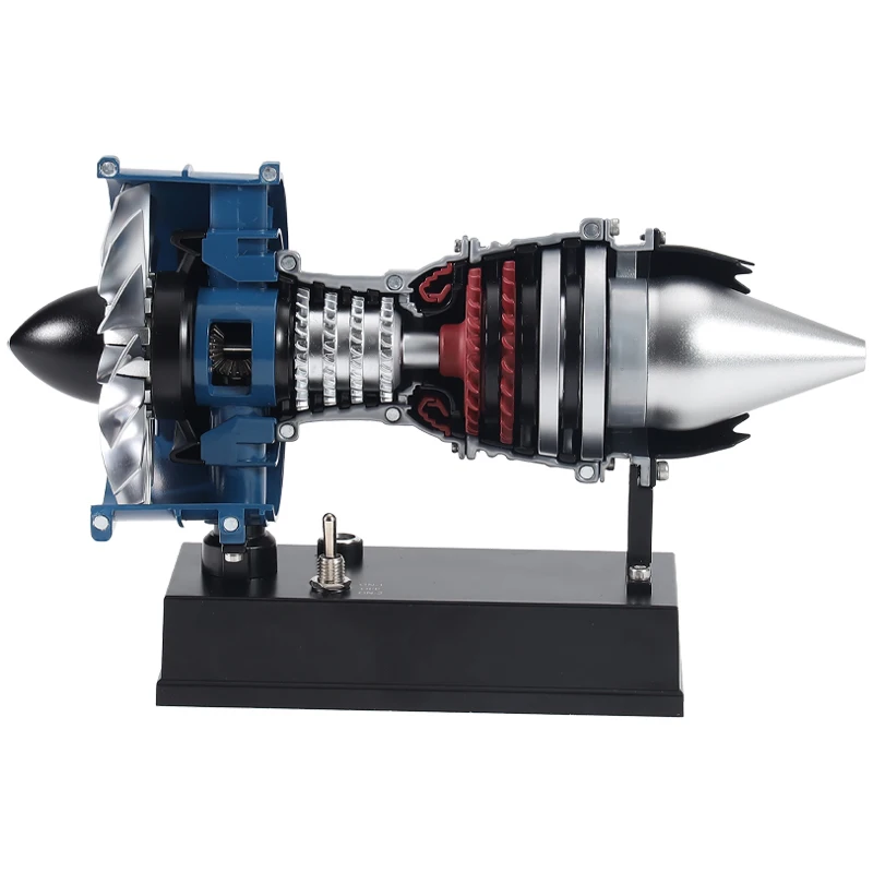 TECHING C919 Uçak Turbofan Mot - Model Kit Engine incelemesi ve fiyatı