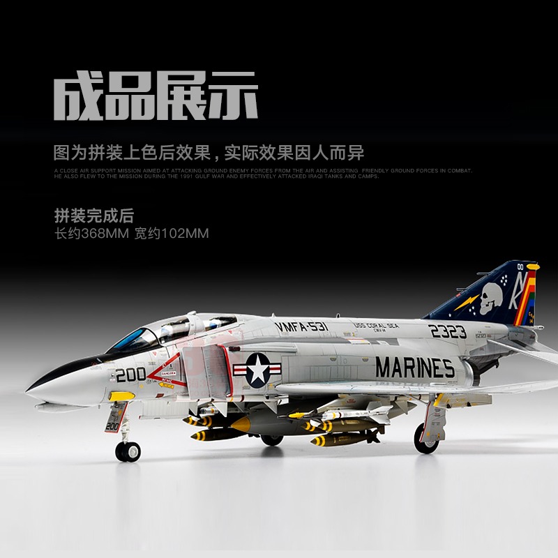 Akademi Ölçekli Model Seti 1/4 - Model Kit Academy incelemesi ve fiyatı