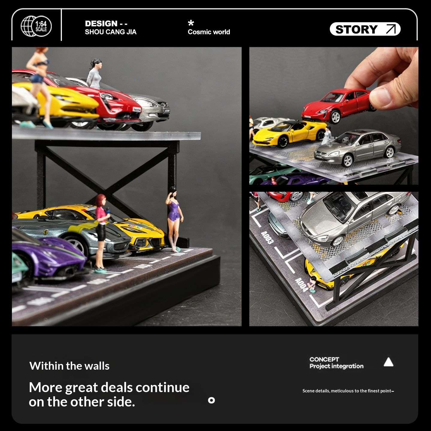 Koleksiyoncu 1:64 Ölçekli İki  - Model Kit Diorama incelemesi ve fiyatı