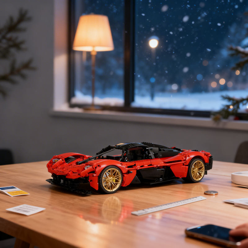 2514 parça MOC Aston Martin Va - Model Kit Valkyrie incelemesi ve fiyatı