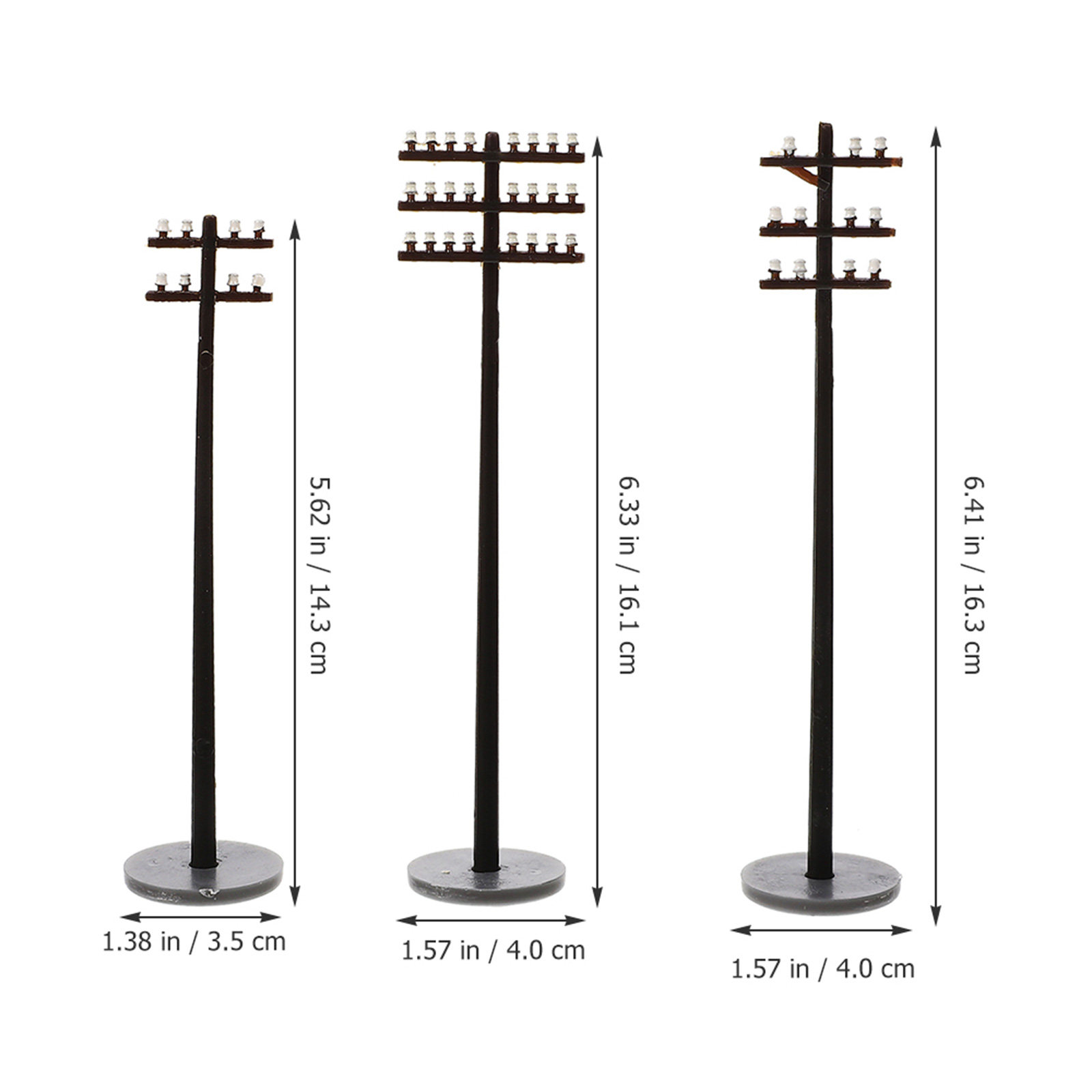 6 Adet Mikro Telegraf Direği,  - Model Kit Box incelemesi ve fiyatı