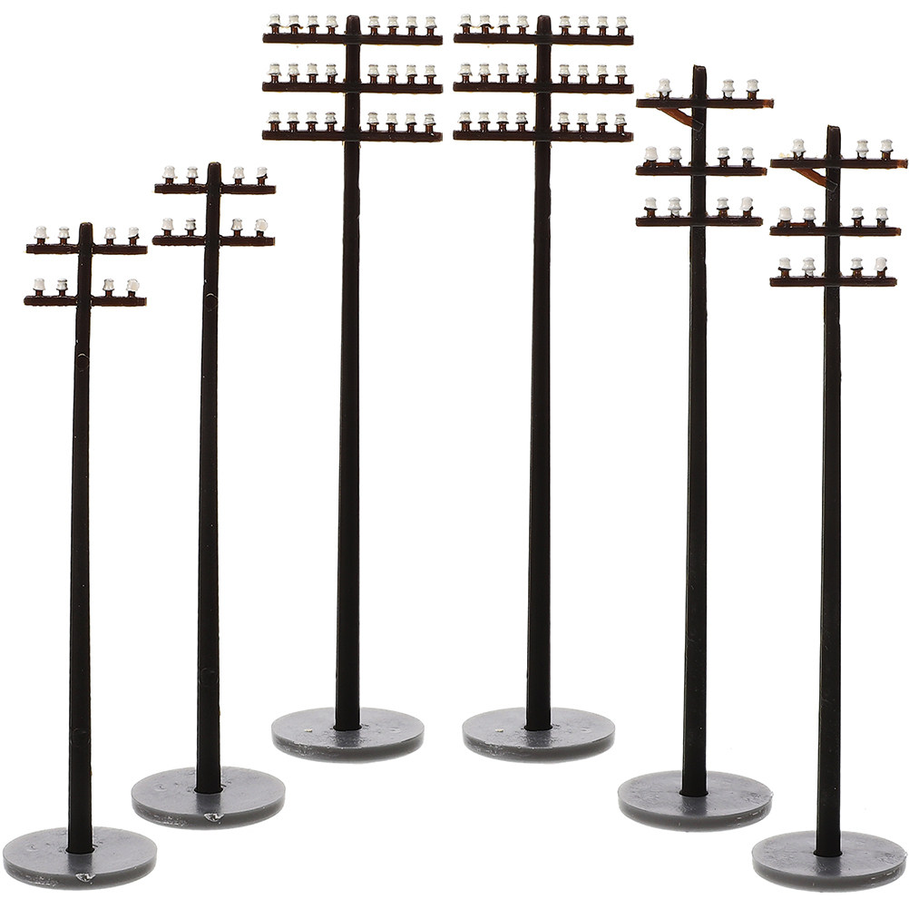 6 Adet Mikro Telegraf Direği,  - Model Kit Box incelemesi ve fiyatı