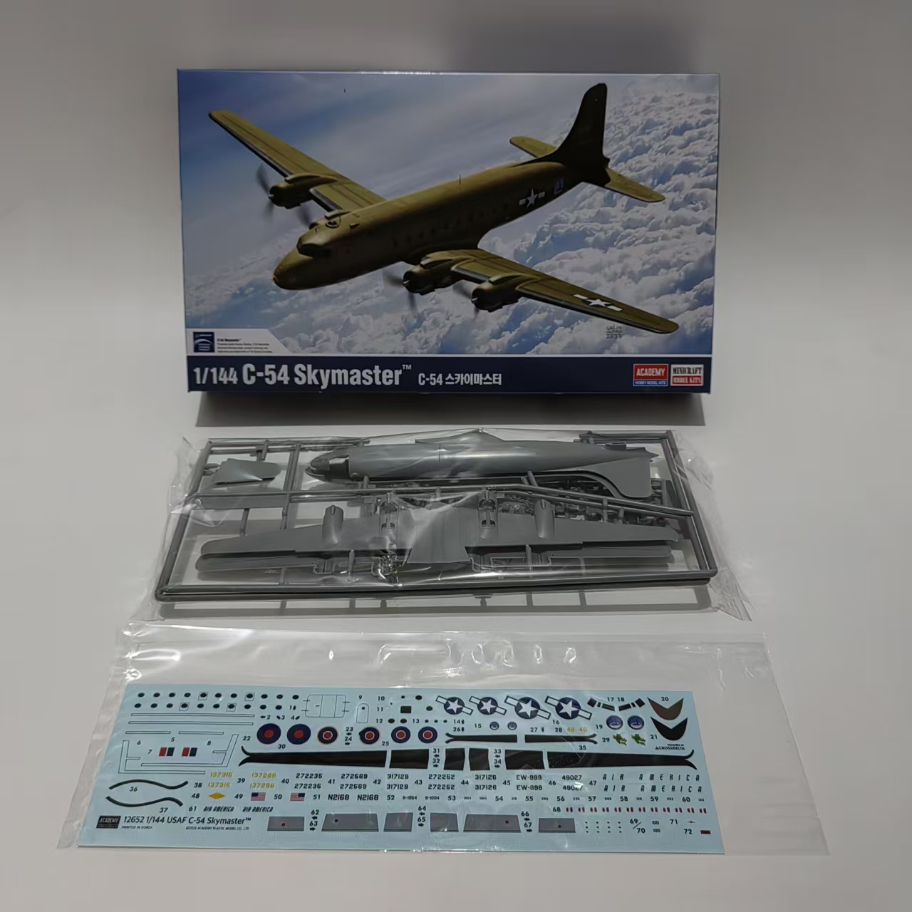 AC12652 ACADEMY 1/144 USAAF C- - Model Kit Academy incelemesi ve fiyatı