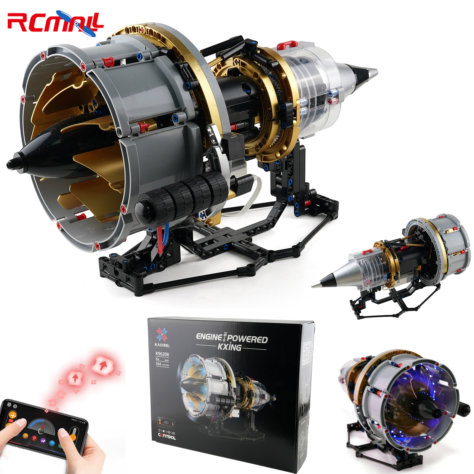 K96208 564PCS APP-Programlanab - Model Kit Companies incelemesi ve fiyatı
