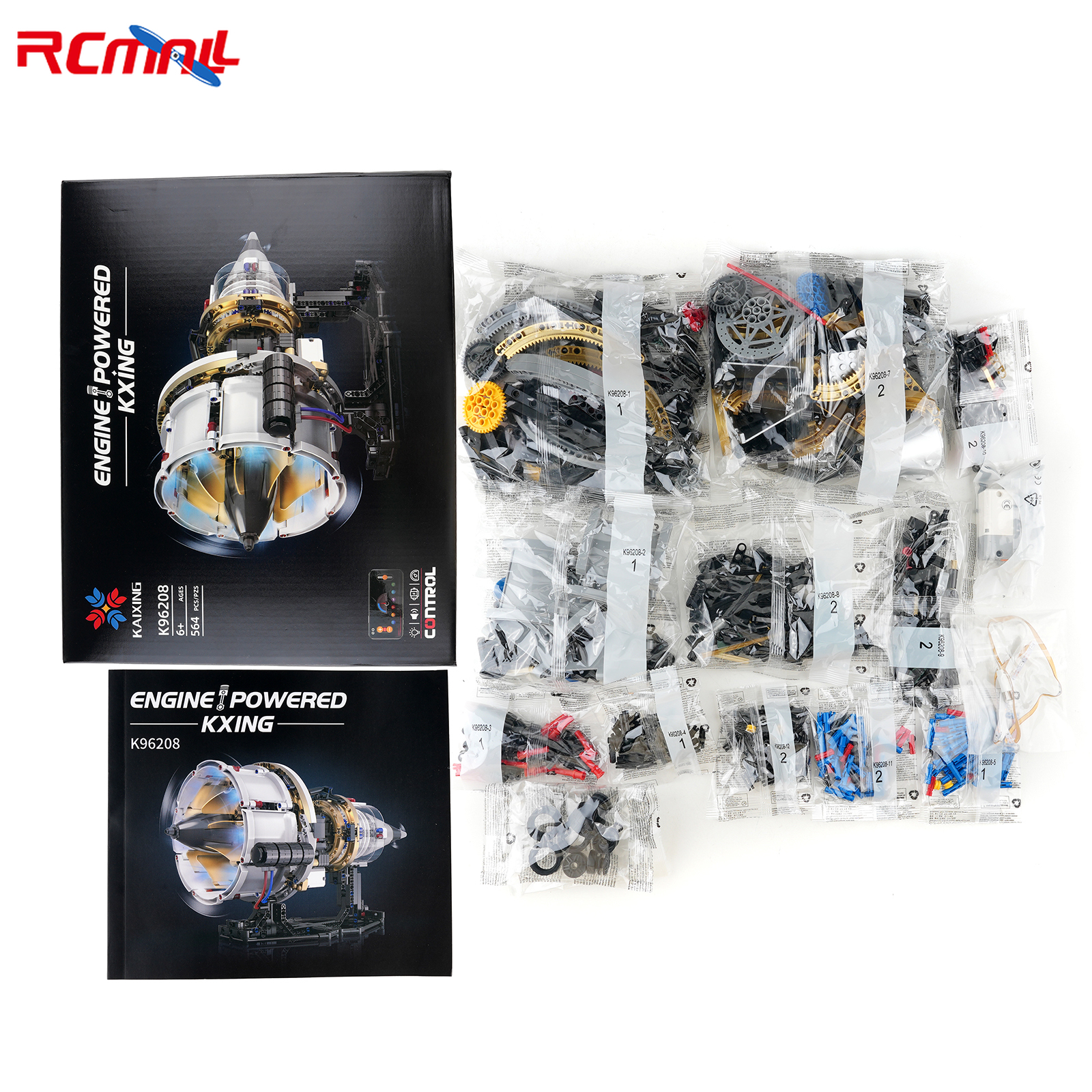 K96208 564PCS APP-Programlanab - Model Kit Companies incelemesi ve fiyatı