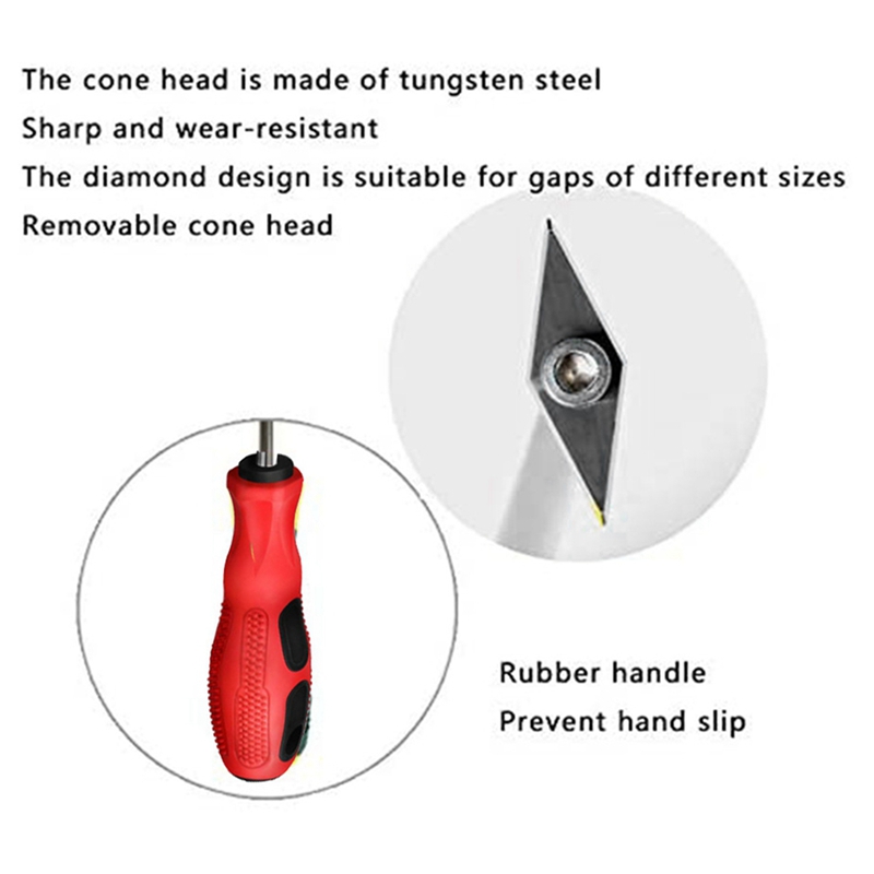 2 Parçalı Kanal Açma Makinesi  - Seam Scraper Tool incelemesi ve fiyatı