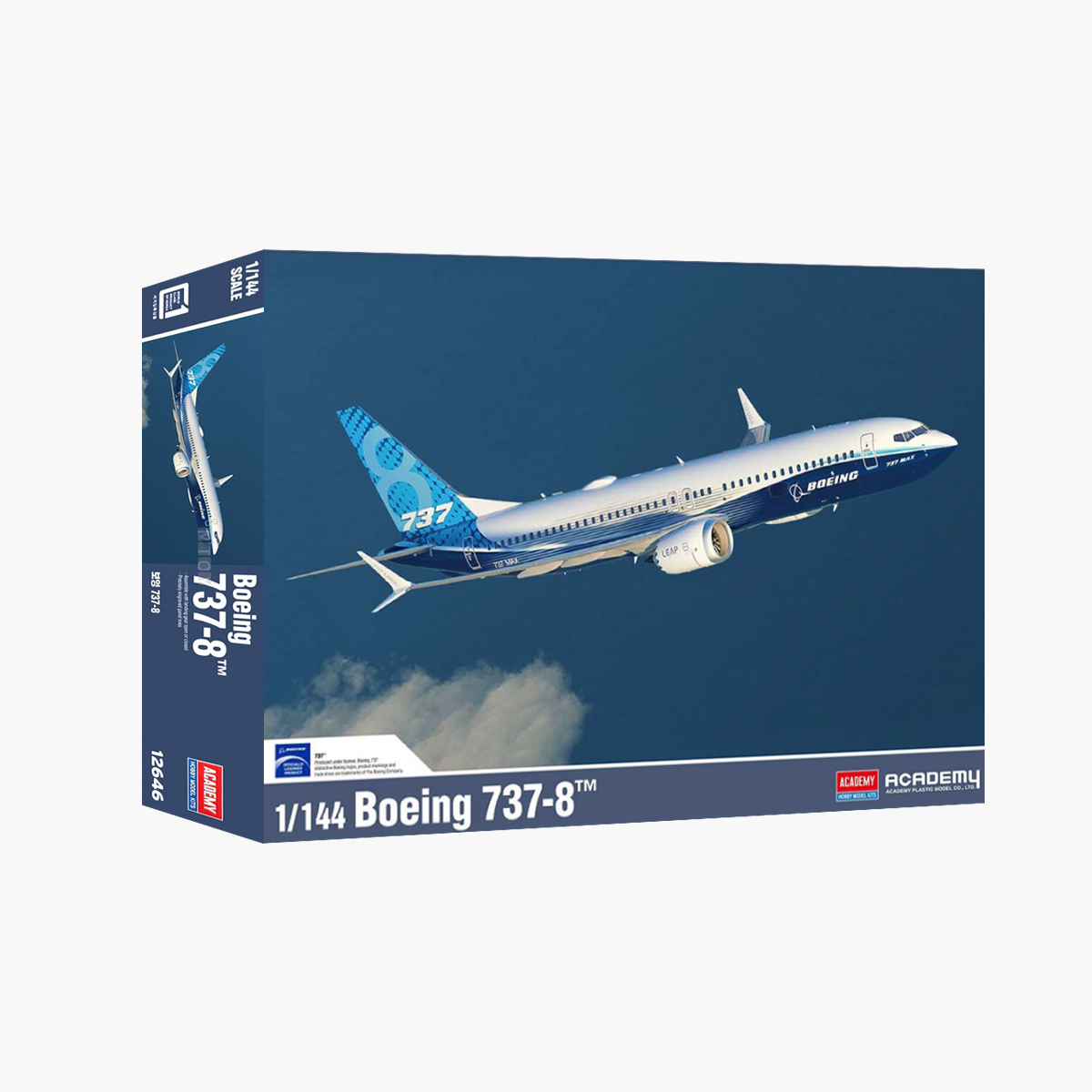 AC12646 ACADEMY 1/144 Boeing 7 - Model Kit Academy incelemesi ve fiyatı