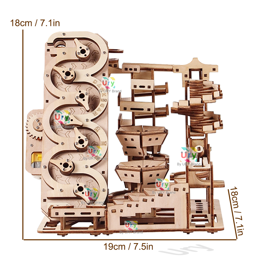 Ury 3D Ahşap Bulmaca Elektrikl - Model Kit Runner incelemesi ve fiyatı