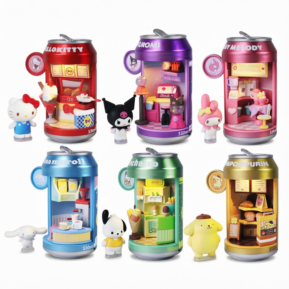 Sanrio Karakterleri Soda Kutus - Model Kit Diorama incelemesi ve fiyatı