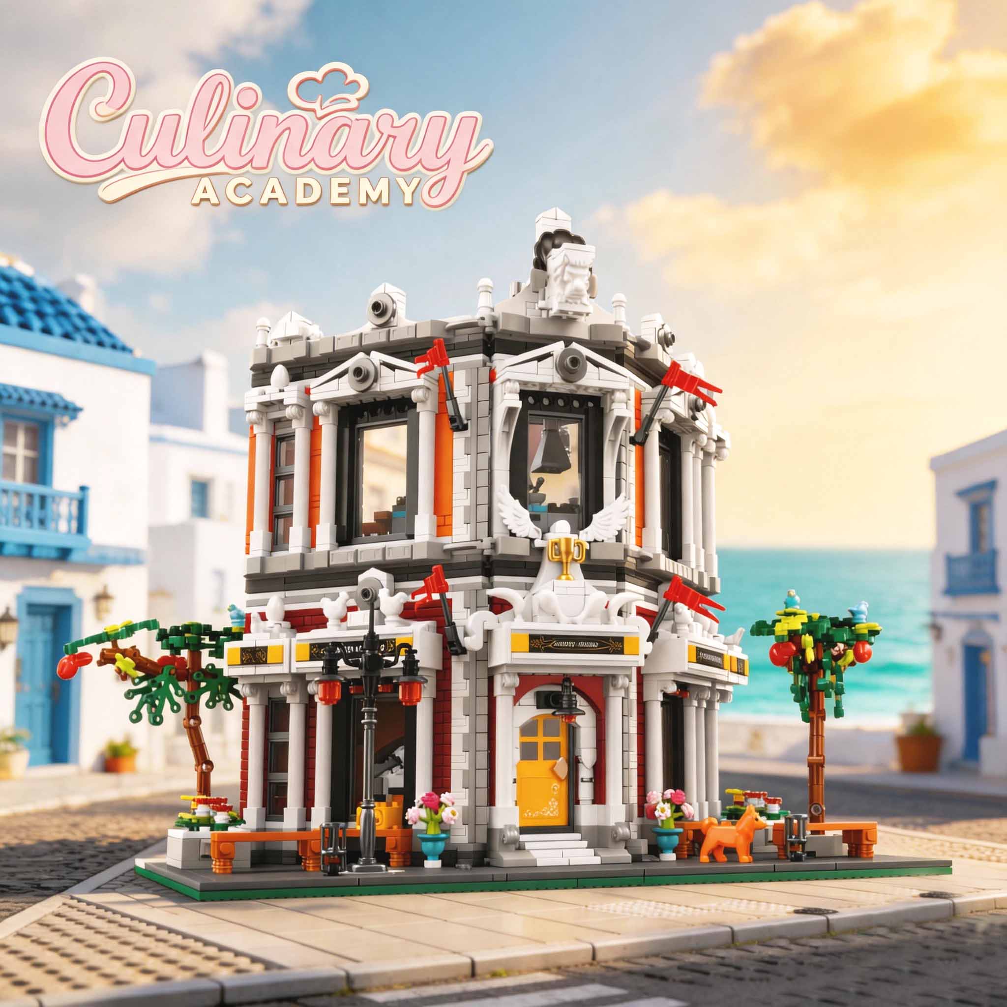 Yaratıcı 2743 Parça Yemek Akad - Model Kit Academy incelemesi ve fiyatı
