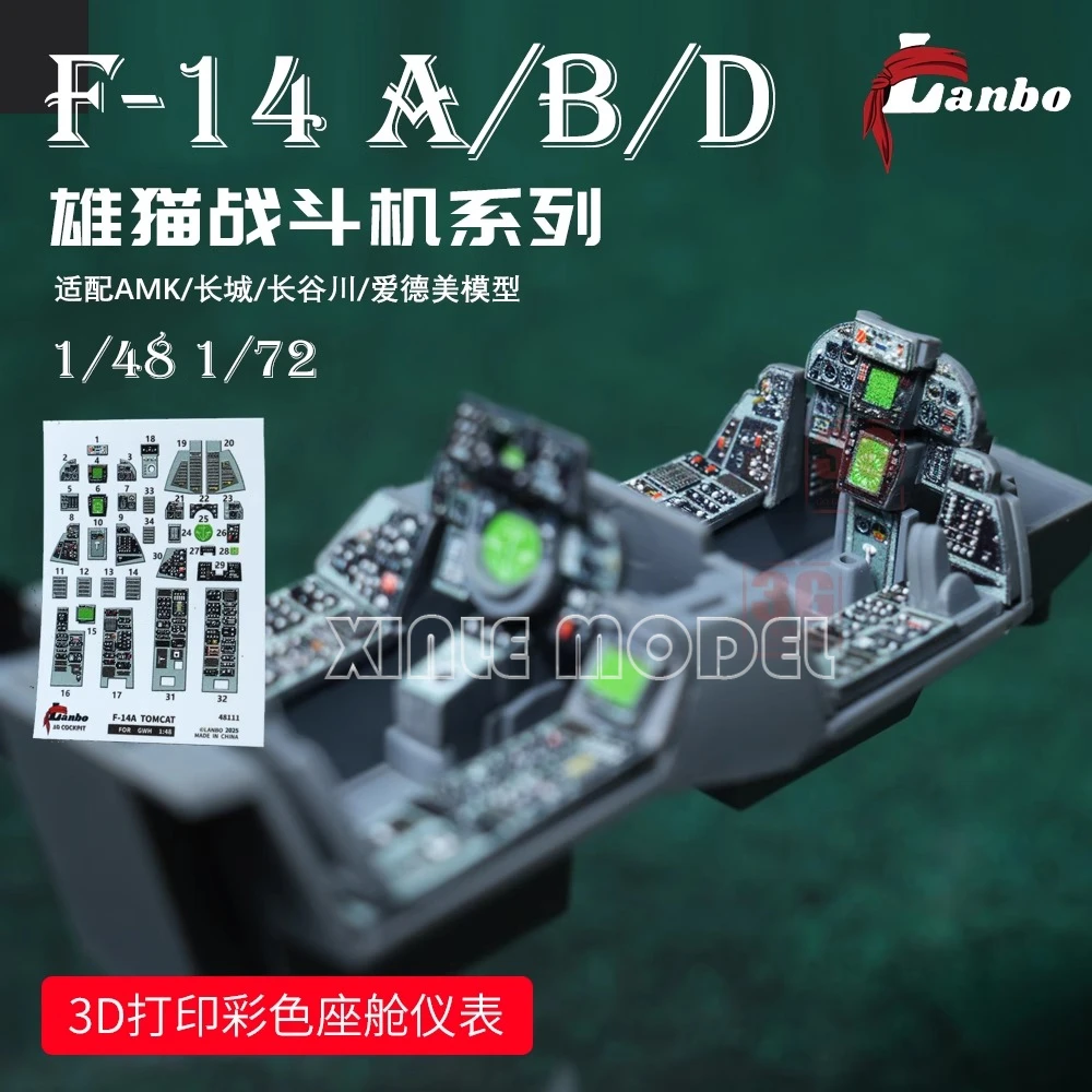 Lanbo 3D renkli kokpit enstrüm - Model Kit Academy incelemesi ve fiyatı