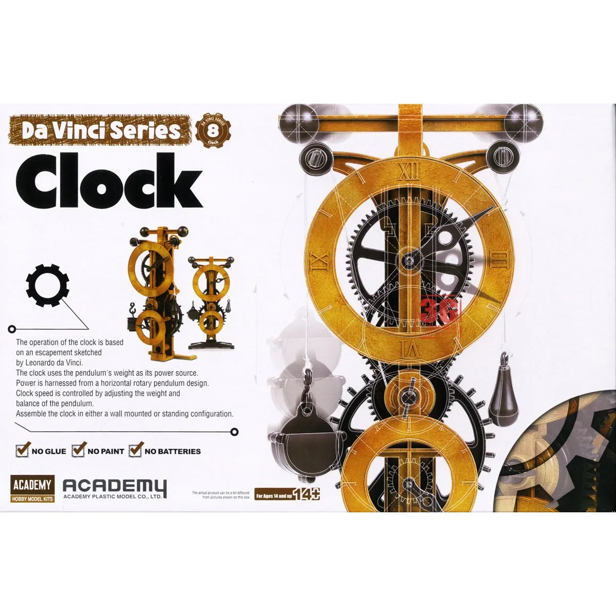 Akademi Model Da Vinci Bilim S - Model Kit Academy incelemesi ve fiyatı