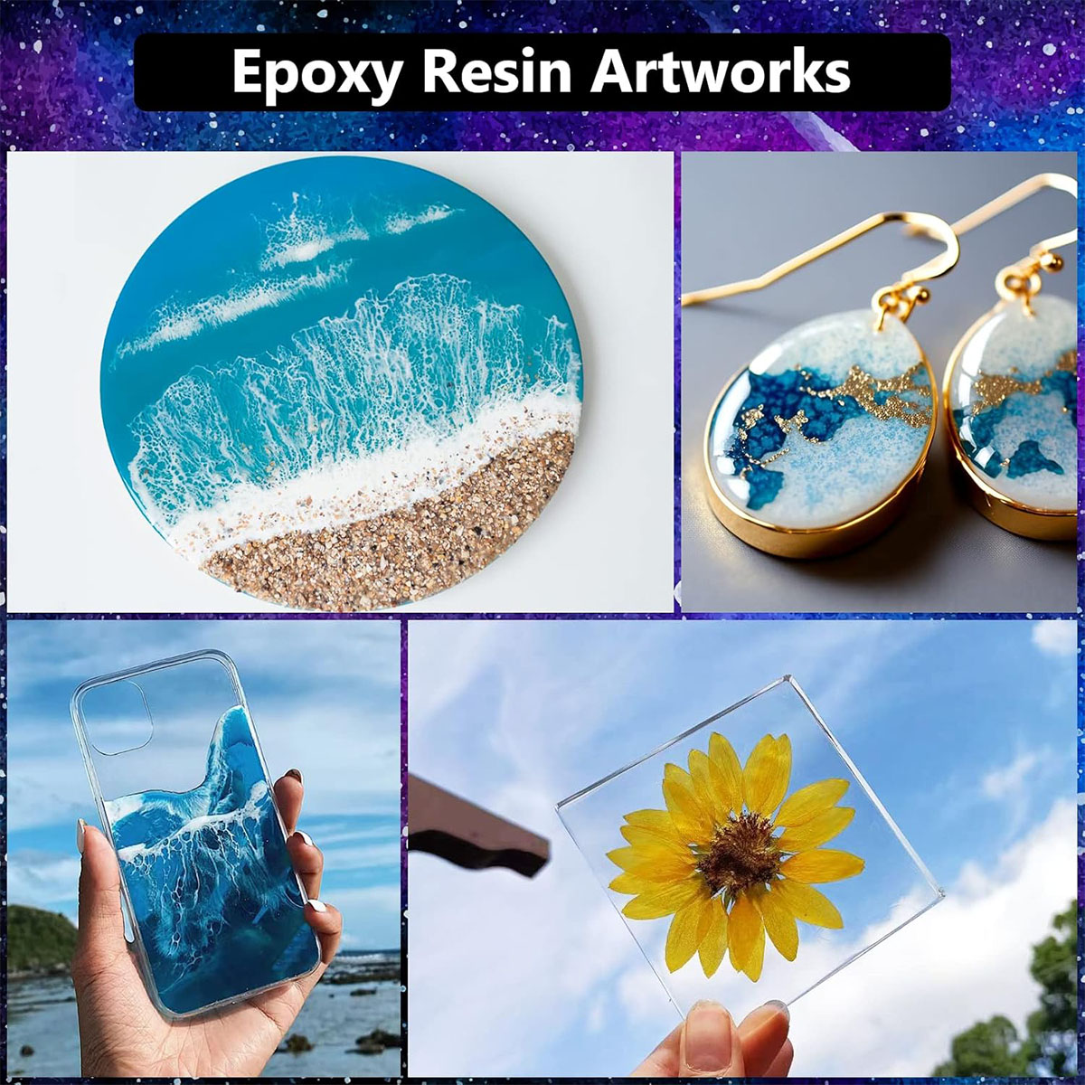 1000ml Kristal Berraklığında E - Resin Kit Cast incelemesi ve fiyatı