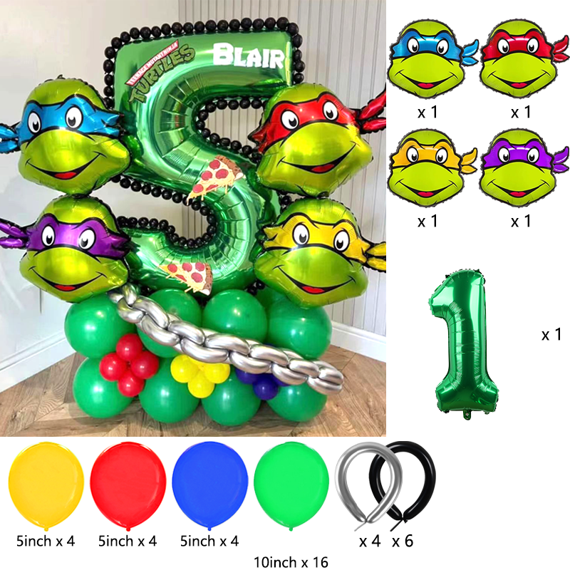 Ninja Turtles Temalı Balon Kem - Model Kit Ninja incelemesi ve fiyatı