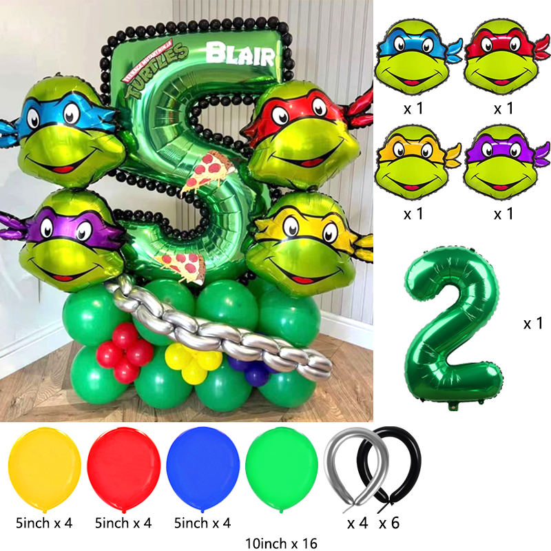 Ninja Turtles Temalı Balon Kem - Model Kit Ninja incelemesi ve fiyatı