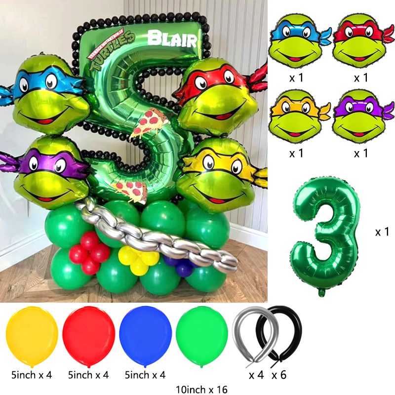 Ninja Turtles Temalı Balon Kem - Model Kit Ninja incelemesi ve fiyatı