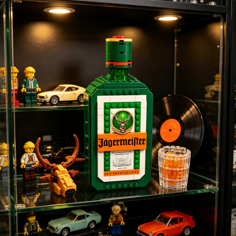 Jagermeister Likör Şişesi Yapı - Model Kit Simulator incelemesi ve fiyatı
