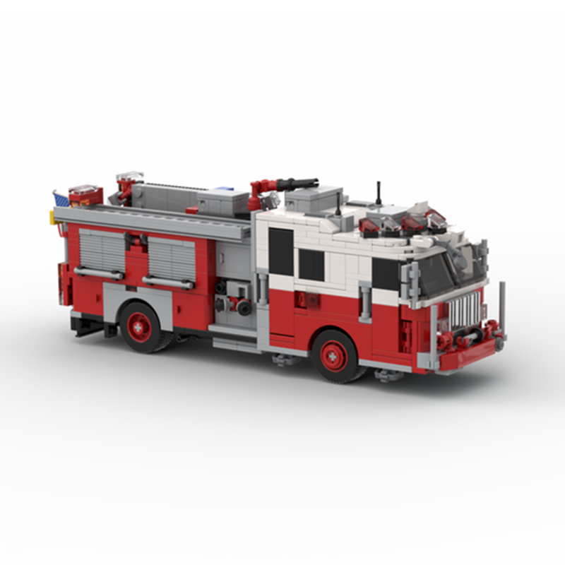 MOC New York İtfaiye Aracı 34  - Model Kit Engine incelemesi ve fiyatı