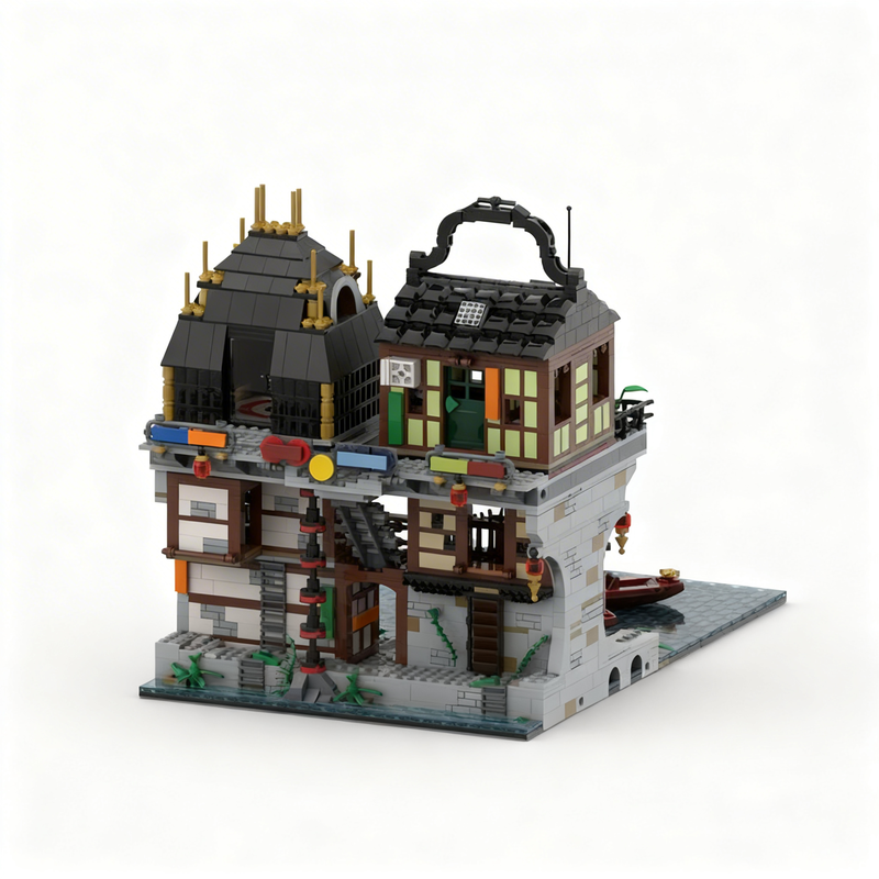 2840 adet MOC Ninja Macera Şeh - Model Kit Ninja incelemesi ve fiyatı