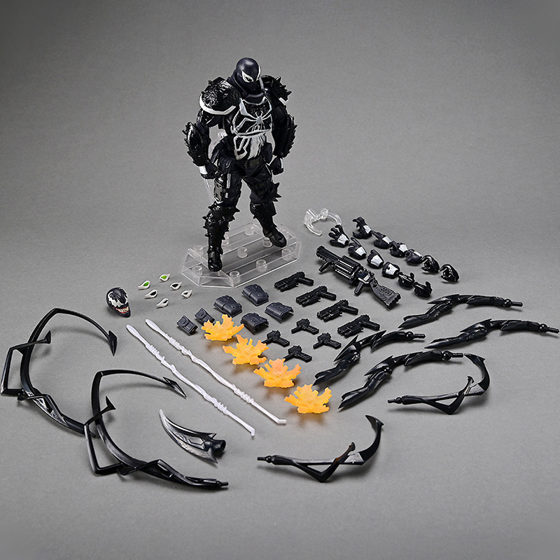 Ajan Venom Action Figure Kaiyo - Model Kit Iron Man incelemesi ve fiyatı