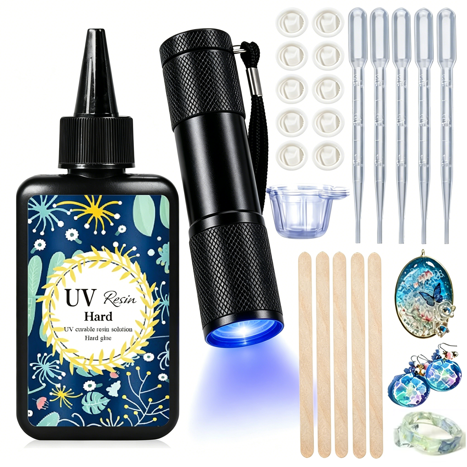 UV Reçine Kiti, Işıkla Sertleş - Resin Kit Cast incelemesi ve fiyatı