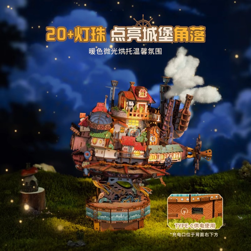 Orijinal Seyahat Gemisi Howl'u - Model Kit Companies incelemesi ve fiyatı