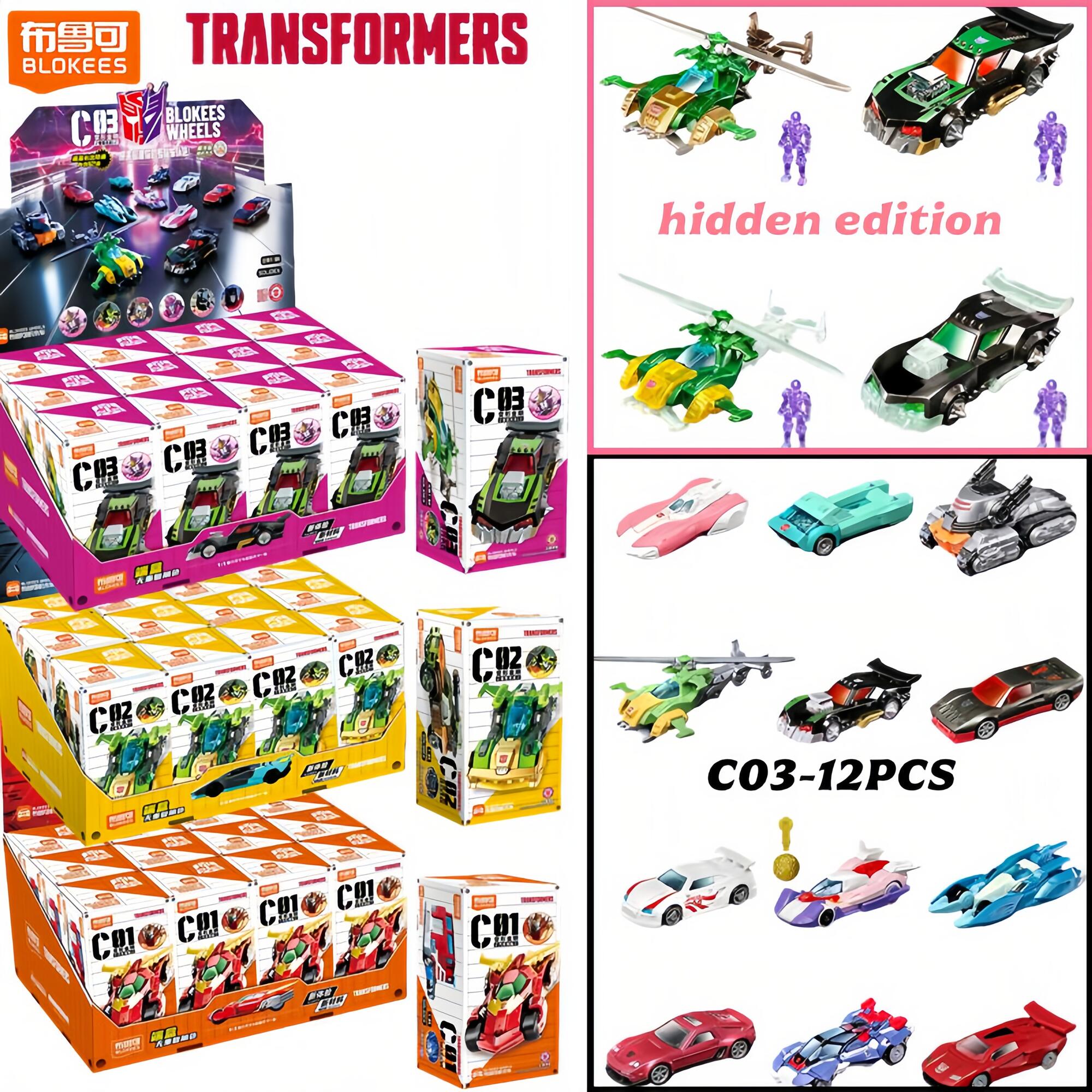 Blokees Transformers Wheels C0 - Model Kit Box incelemesi ve fiyatı