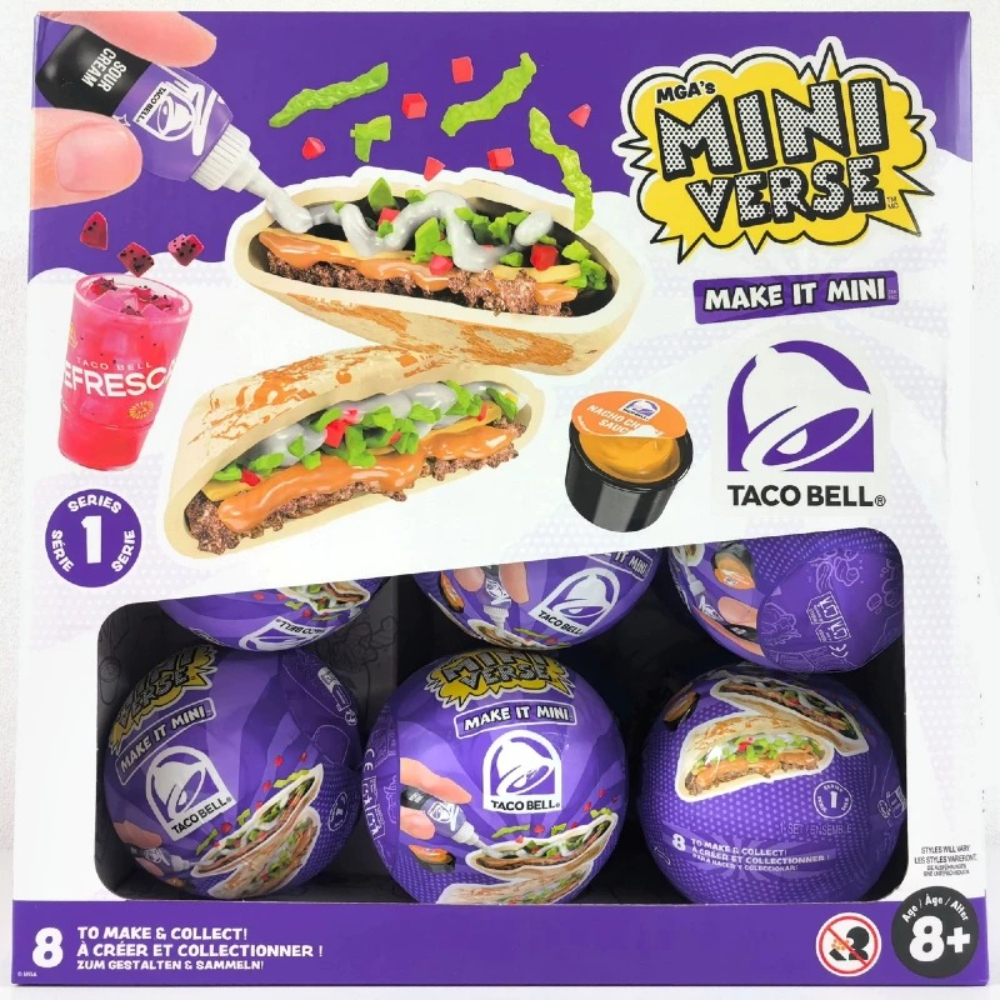 MGA Mini Verse Taco Bell Make  - Model Kit Diorama incelemesi ve fiyatı