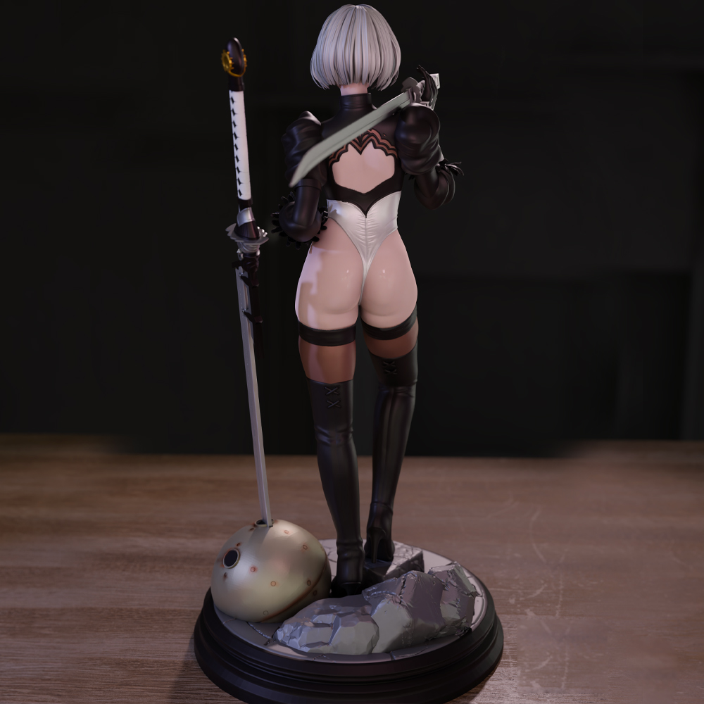 1/24 3d baskı Model seti güzel - Model Kit Nier Automata incelemesi ve fiyatı